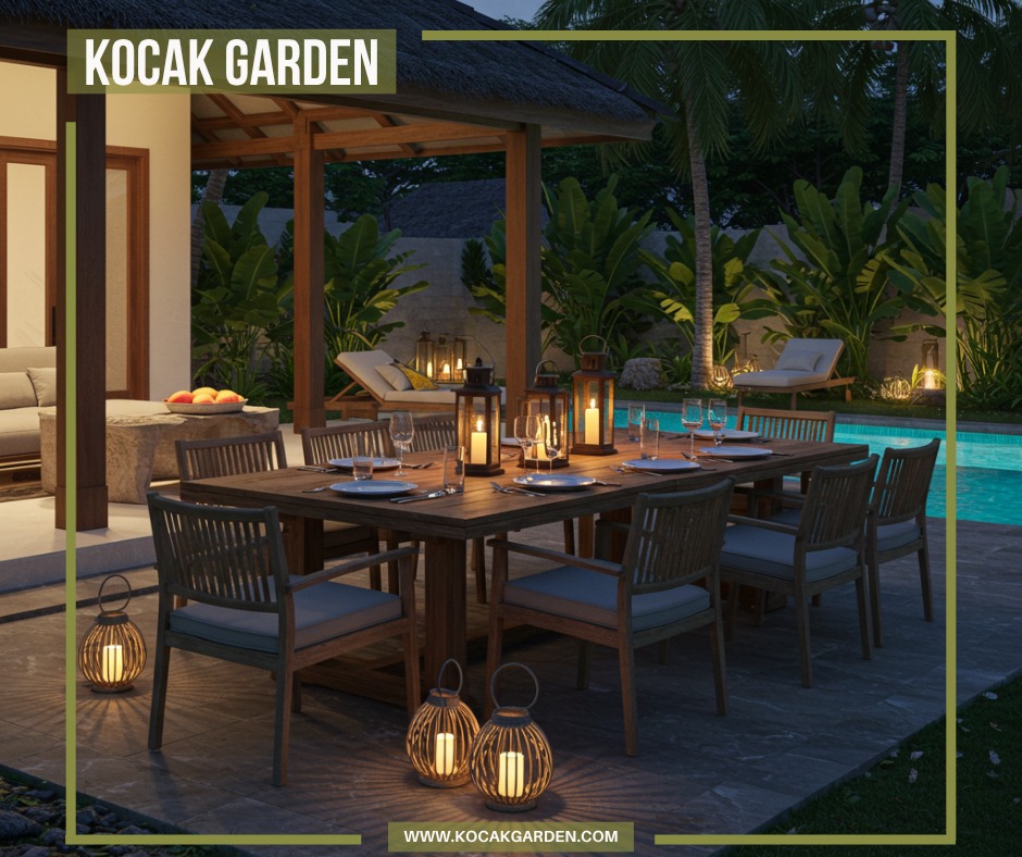 Wooden gazebo garden pergola